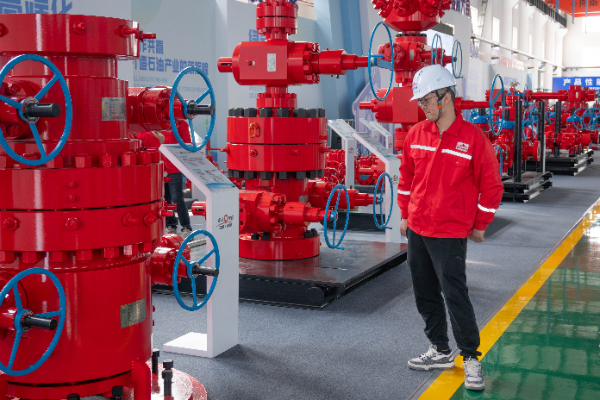 Visit The 8th National Petroleum and petrochemical Equipment Industry Base construction and development Conference